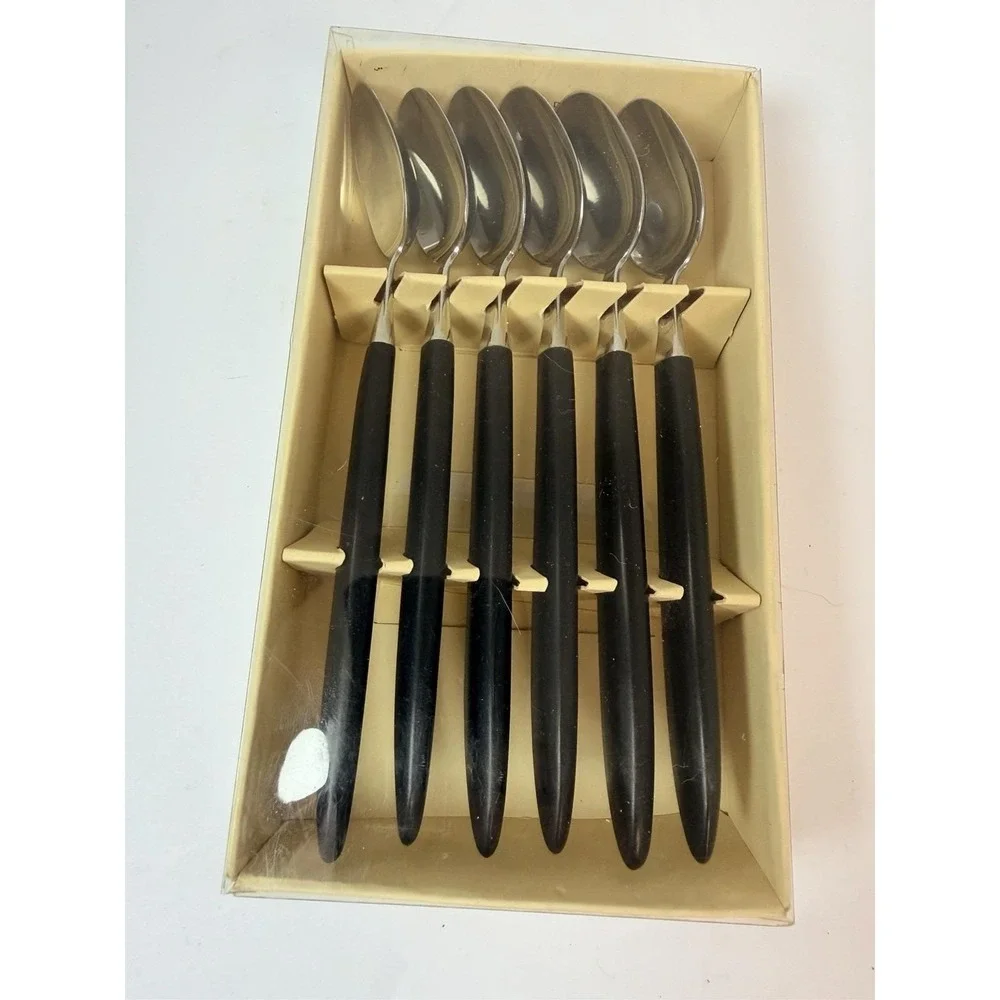 Roy Blohm Brodrene Oyo Norway Grace Mid‎ Century Stainless Flatware Spoons